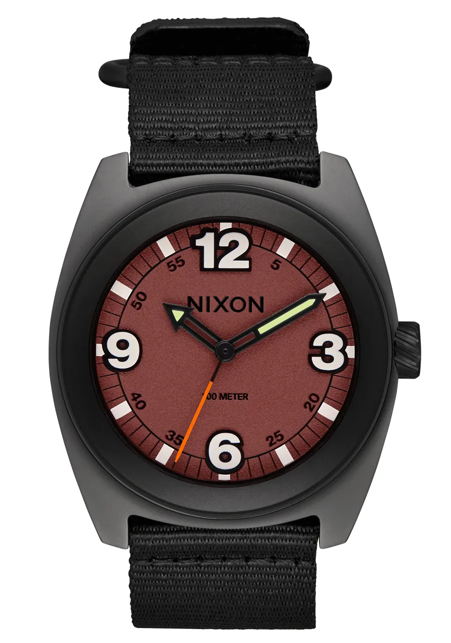 Clutch 42 - Matte Gunmetal / Hot Sauce sold by Nixon