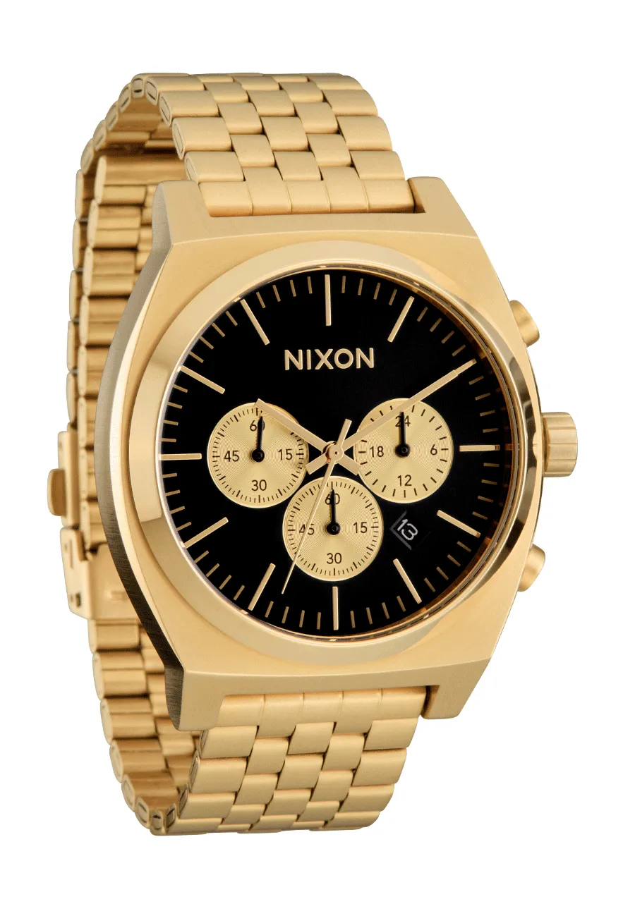 Time Teller Chrono - Gold / Black / Gold sold by Nixon product image thumbnail 2