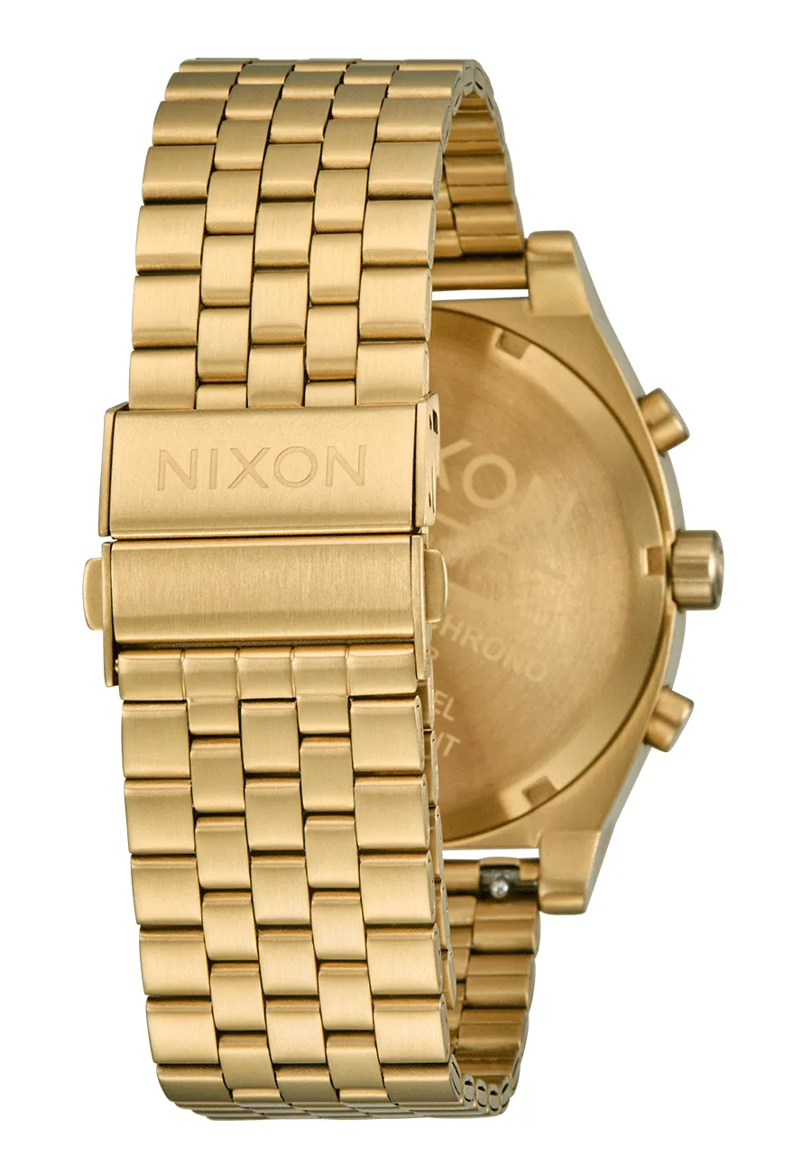 Time Teller Chrono - Gold / Black / Gold sold by Nixon product image thumbnail 4