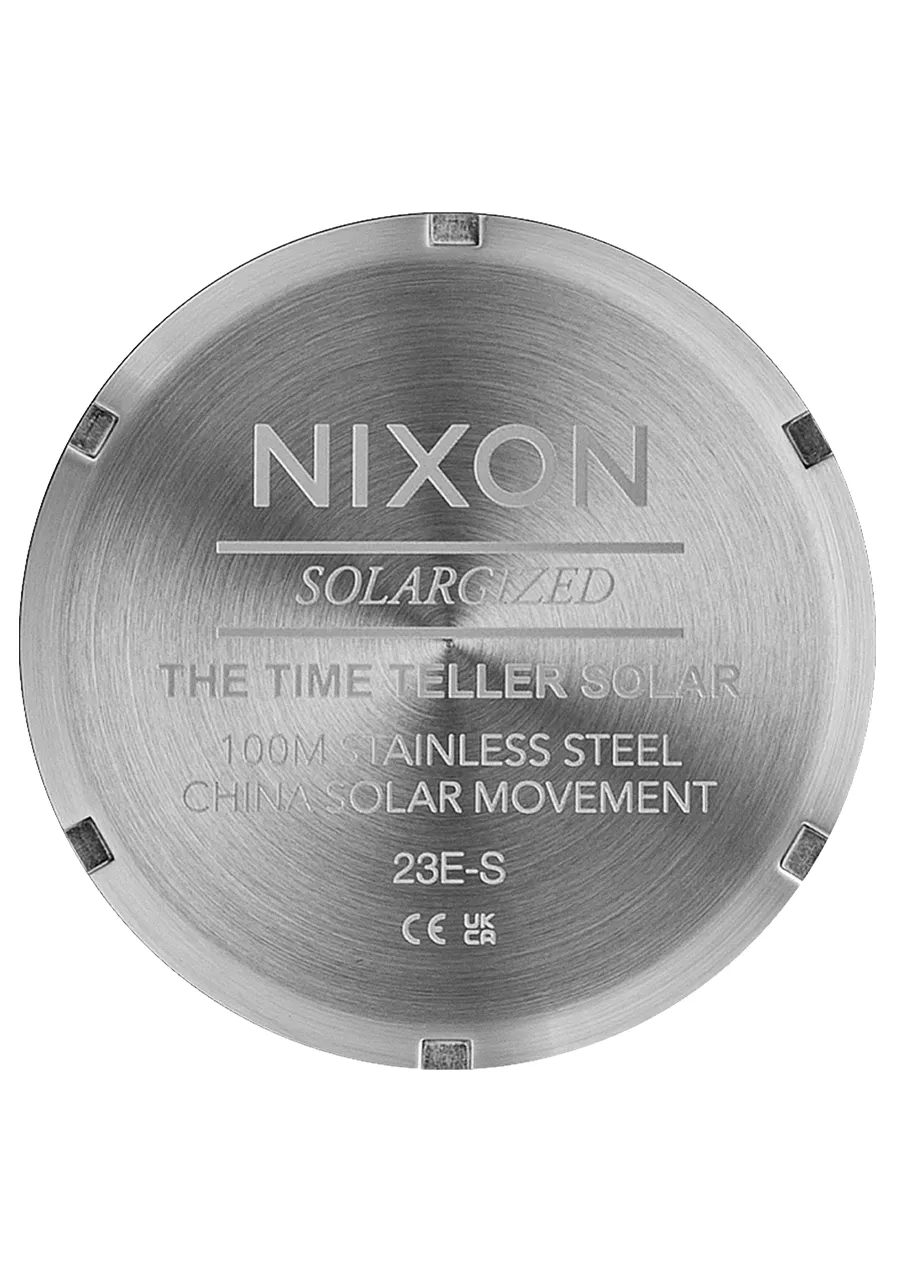 Time Teller Solar - Silver / Salmon sold by Nixon product image thumbnail 5