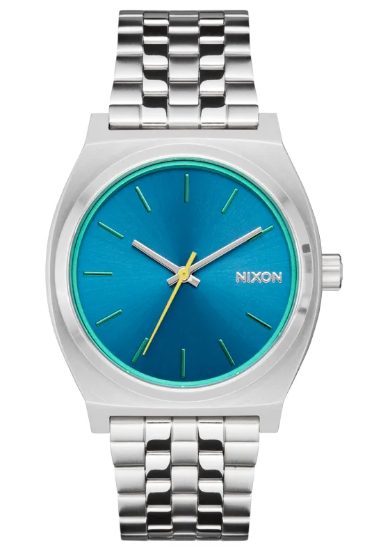 Time Teller - Silver / Byron Blue sold by Nixon