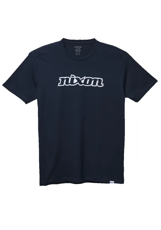 OG Script Eco-Repreve® T-Shirt - Navy / White sold by Nixon