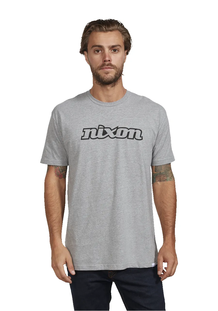 OG Script Eco-Repreve® T-Shirt - Dark Heather Gray / Black sold by Nixon product image thumbnail 3