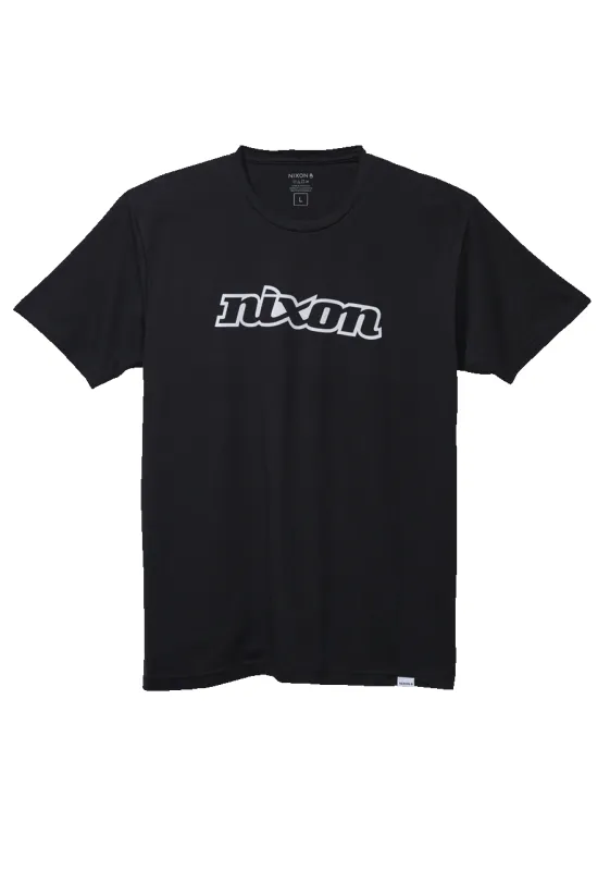OG Script Eco-Repreve® T-Shirt - Black / White sold by Nixon