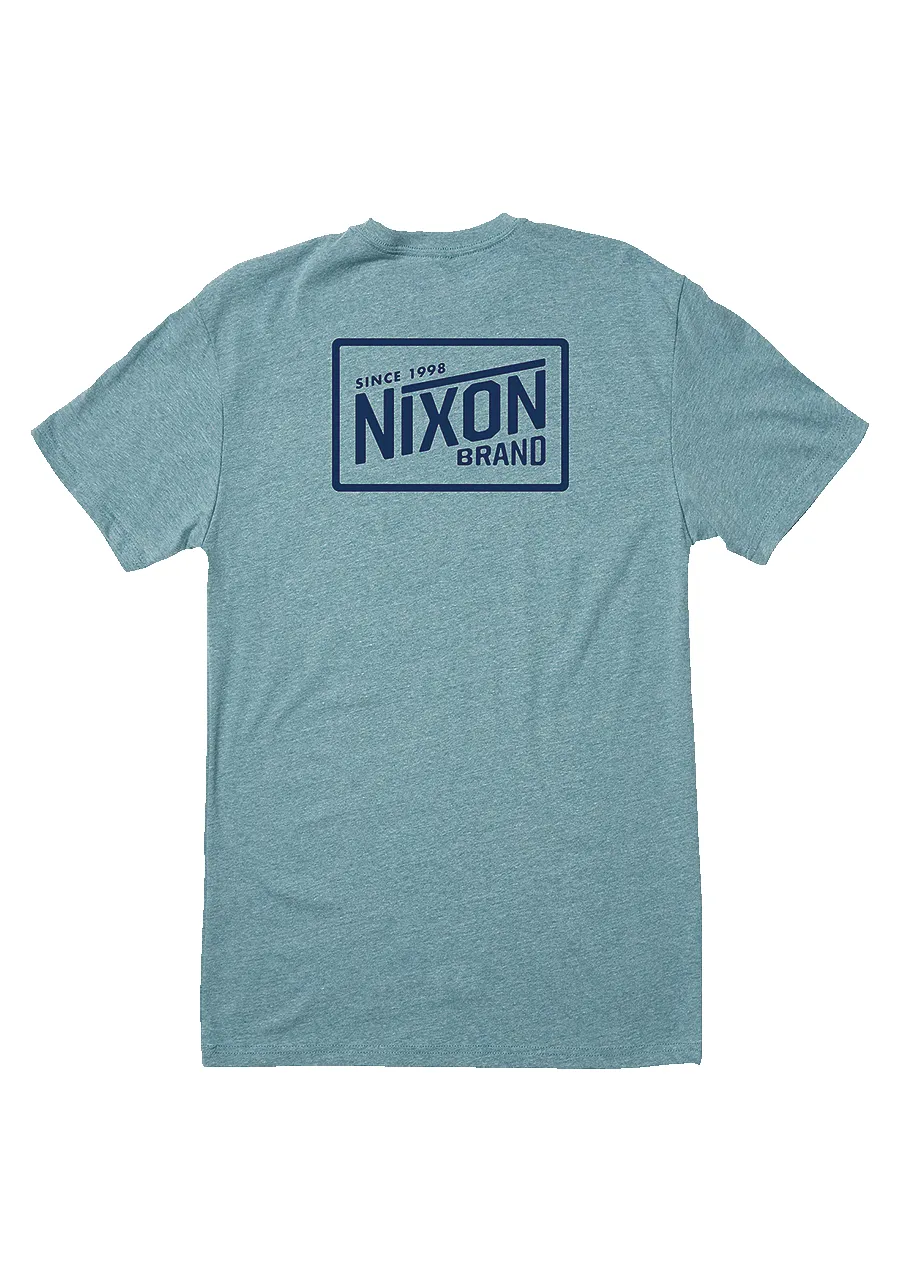 National T-Shirt - Heather Pacific sold by Nixon product image thumbnail 2