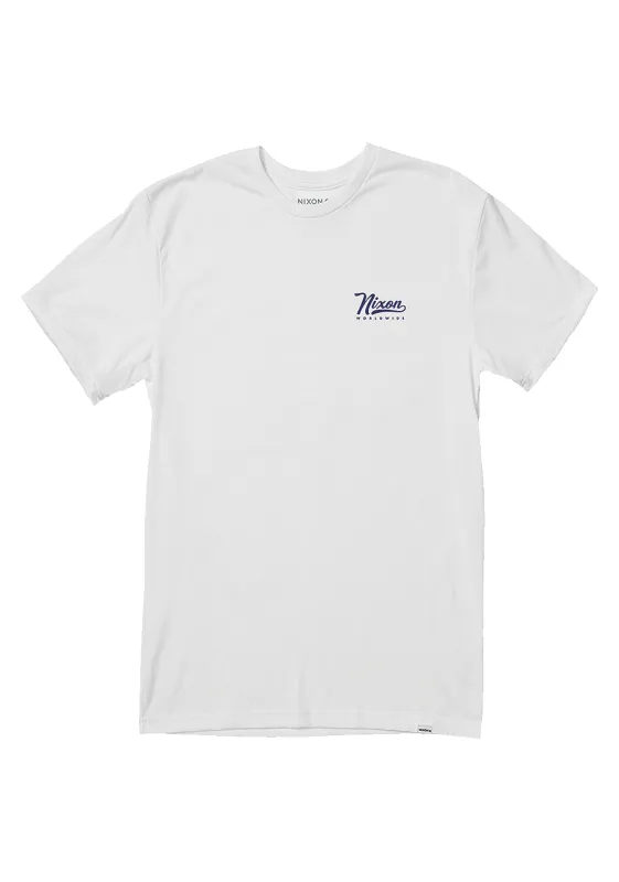 Looped Repreve® T-Shirt - White sold by Nixon