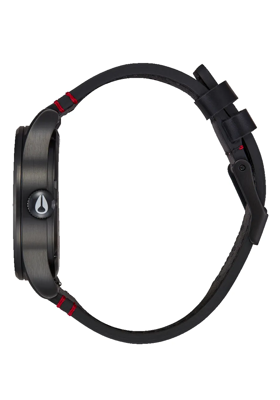 Rolling Stones Sentry Leather - All Black sold by Nixon product image thumbnail 3