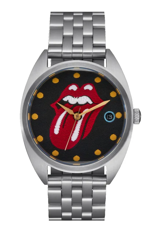 Rolling Stones Primacy - Silver / Black sold by Nixon