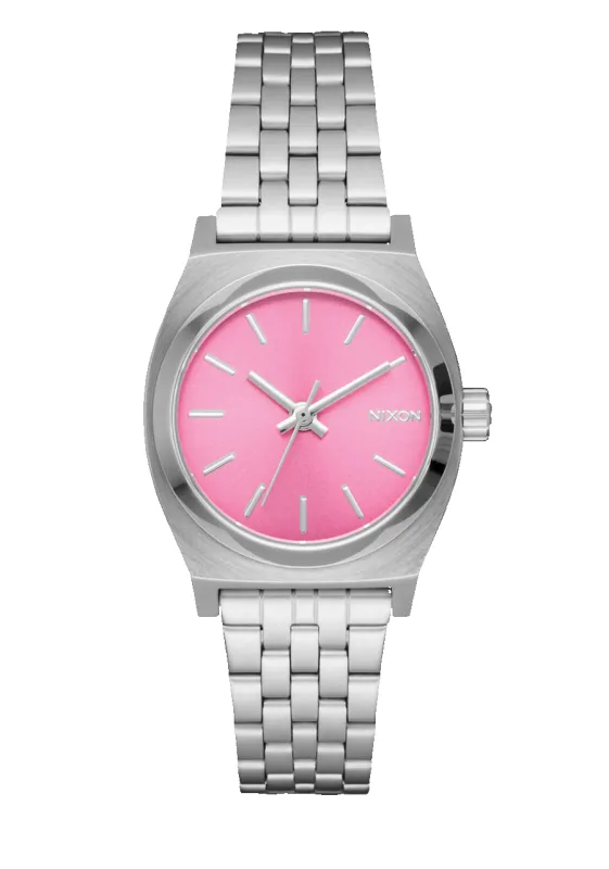 Small Time Teller - Silver / Pink sold by Nixon