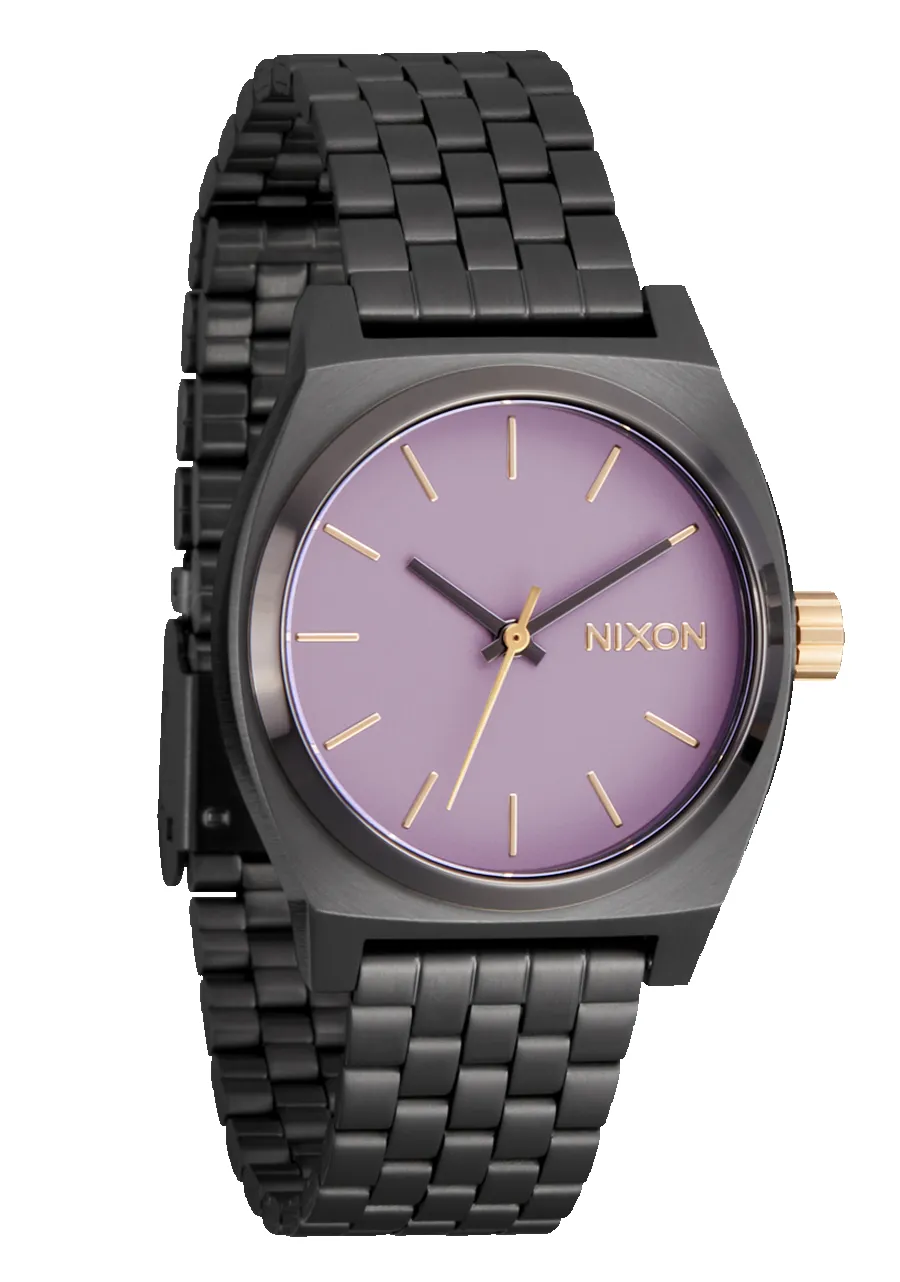 Medium Time Teller - Gunmetal / Lavender / Gold sold by Nixon product image thumbnail 2