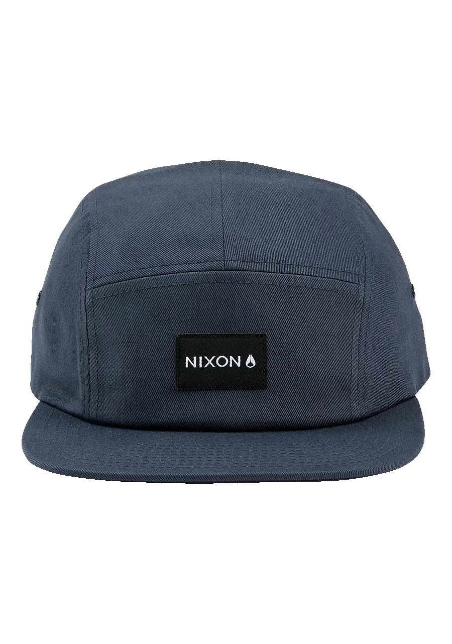 Mikey 5 Panel Hat - Navy sold by Nixon product image thumbnail 3