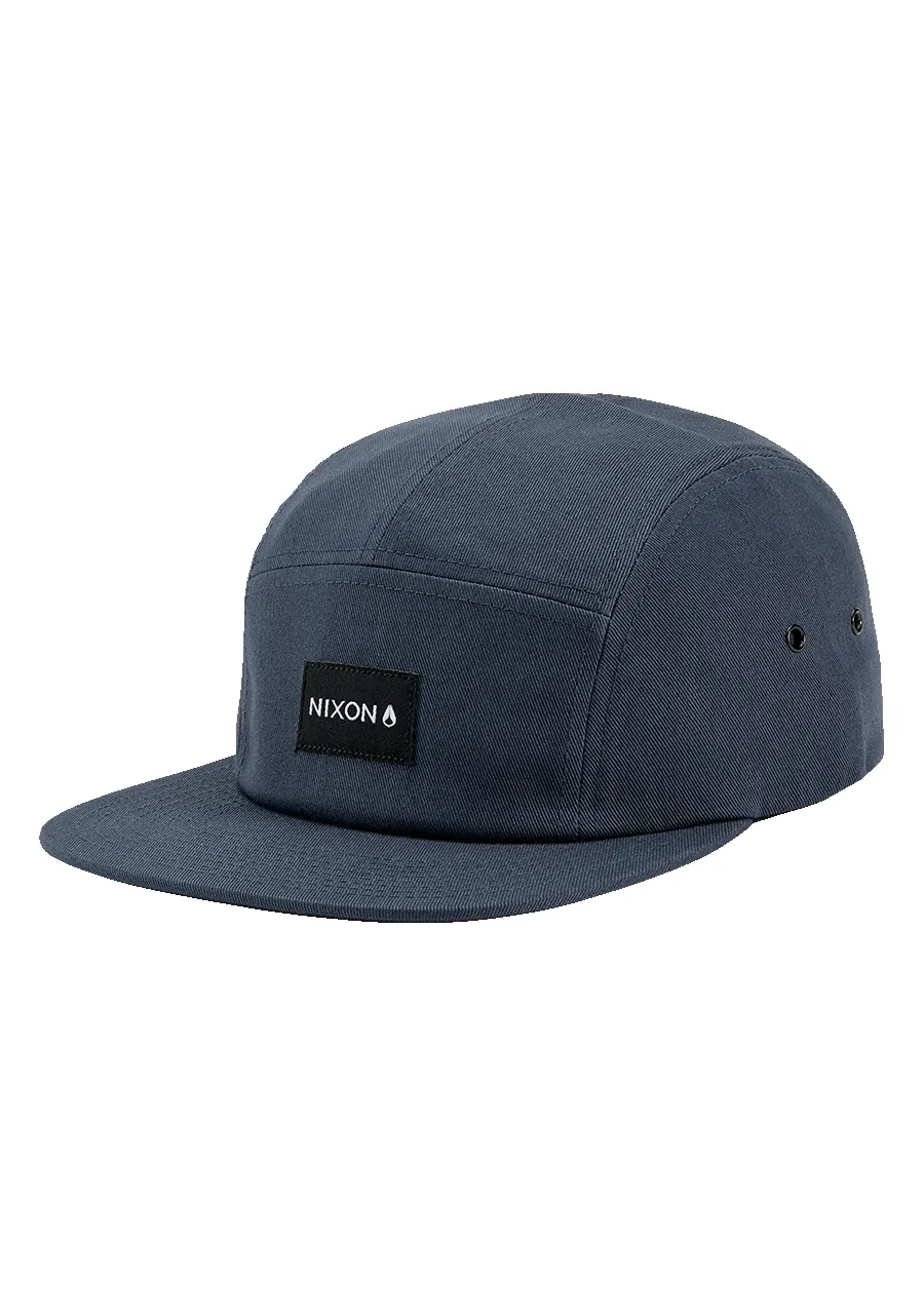 Mikey 5 Panel Hat - Navy sold by Nixon