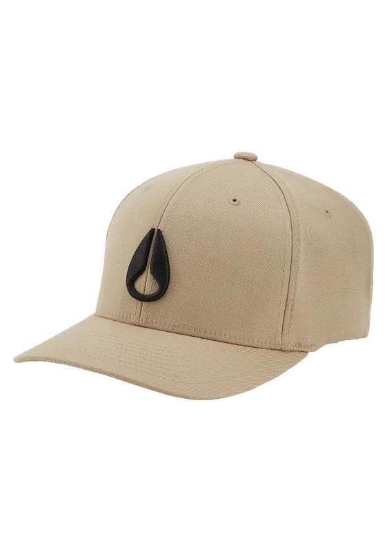 Deep Down Flexfit Athletic Fit Hat - Khaki sold by Nixon