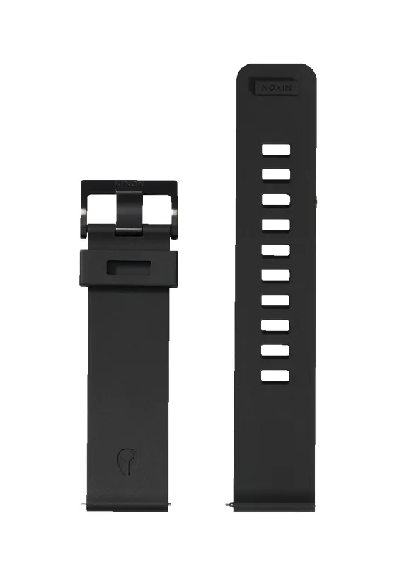 23mm FKM Rubber Band - Black sold by Nixon