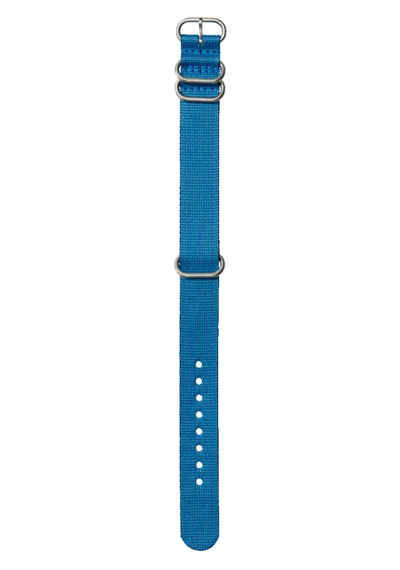 20mm Nylon #TIDE One Piece Band - Navy / Blue sold by Nixon