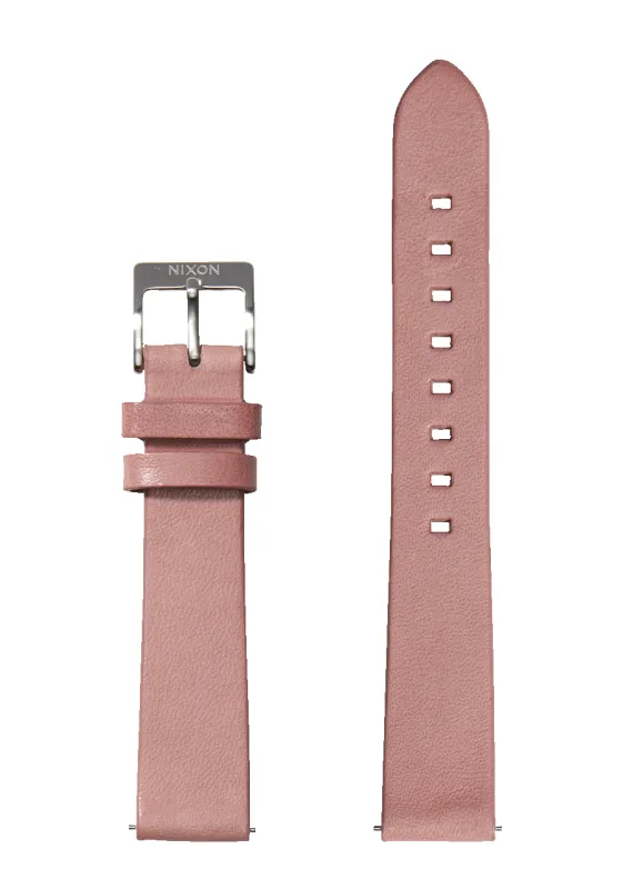 16mm Veg Tanned Leather Band - Dusty Rose sold by Nixon