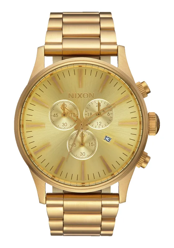 Sentry Chrono - All Gold sold by Nixon