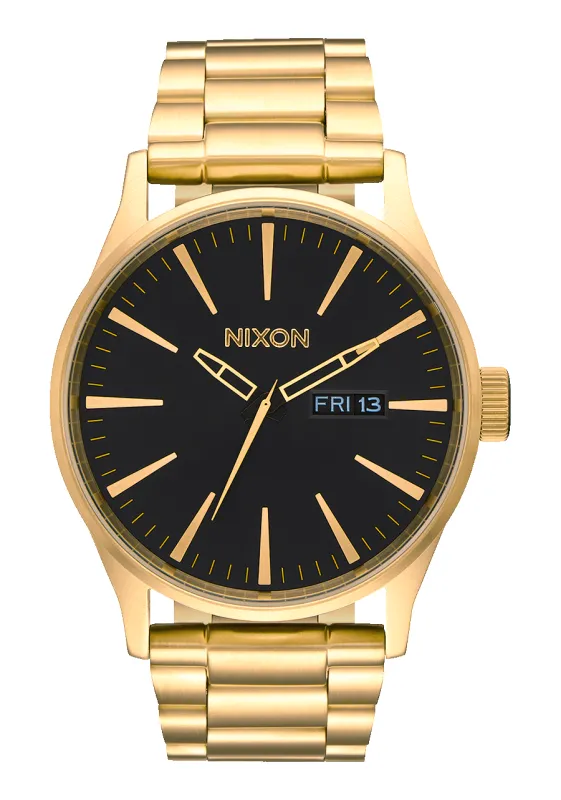 Sentry Stainless Steel - All Gold / Black sold by Nixon