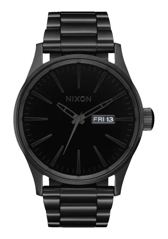 Sentry Stainless Steel - All Black / Black sold by Nixon