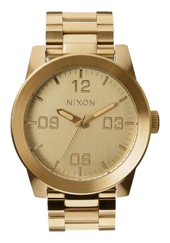 Corporal Stainless Steel - All Gold made by Nixon
