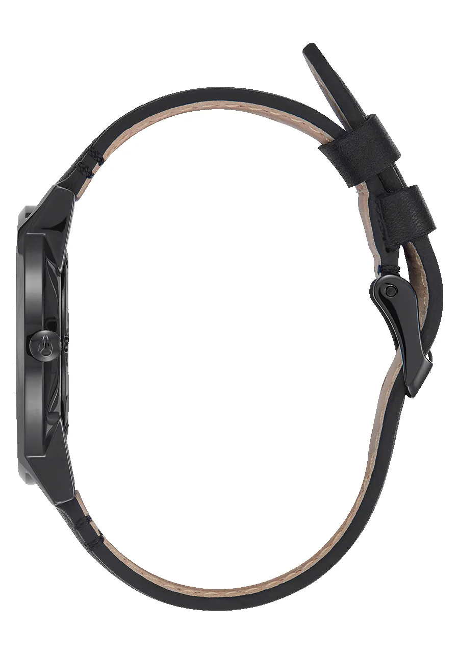 Porter Leather - All Black sold by Nixon product image thumbnail 2