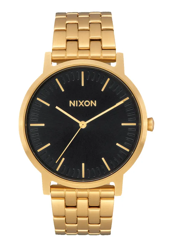 Porter - All Gold / Black Sunray made by Nixon
