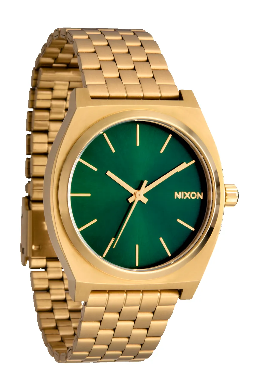 Time Teller - Gold / Green Sunray sold by Nixon product image thumbnail 2