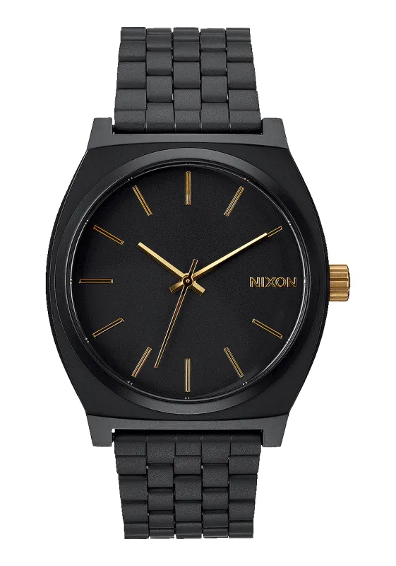 Time Teller - Matte Black / Gold sold by Nixon