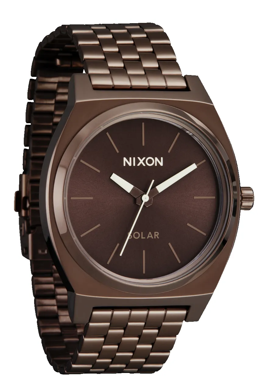 Time Teller Solar - Chocolate / Cappuccino sold by Nixon product image thumbnail 2