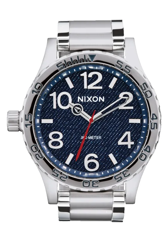 51-30 - Silver / Denim made by Nixon