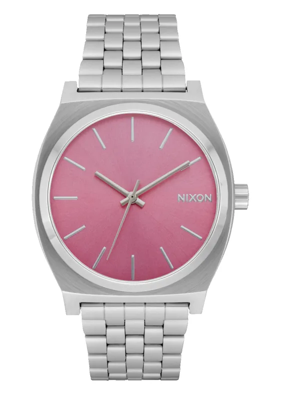 Time Teller - Silver / Pink sold by Nixon