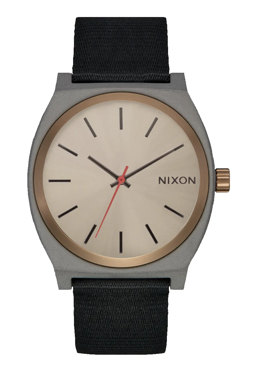 Time Teller Nylon - Dark Gray / Pumice / Black sold by Nixon