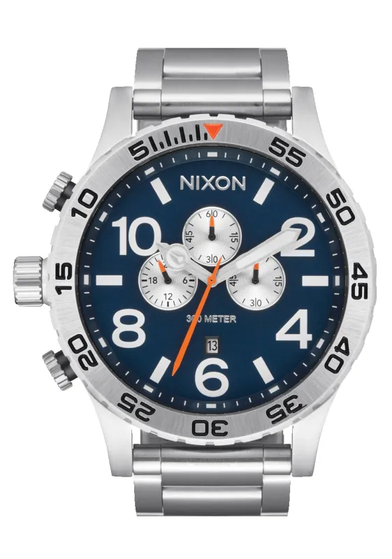 51-30 Chrono - Silver / Midnight sold by Nixon