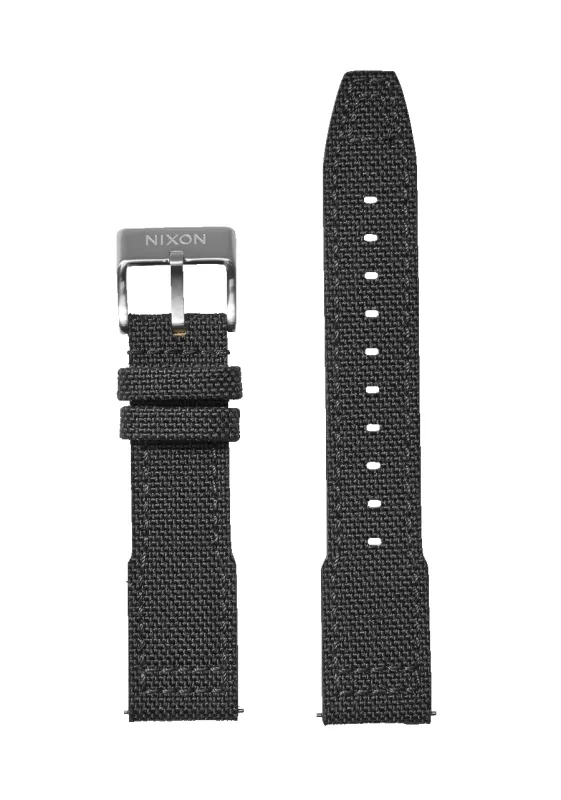 20mm Cordura Canvas Band - Dark Gray sold by Nixon