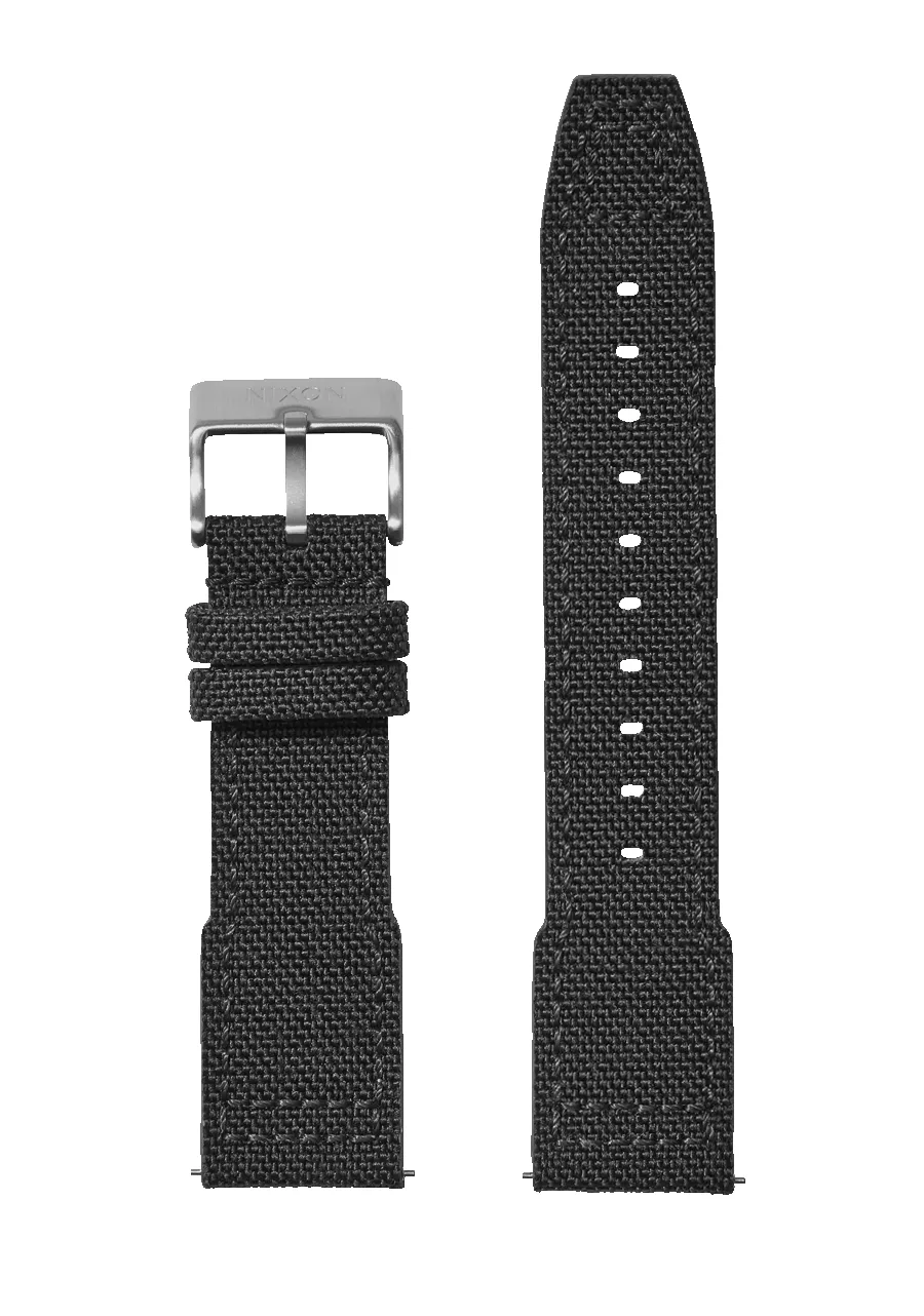 23mm Cordura Canvas Band - Dark Gray sold by Nixon