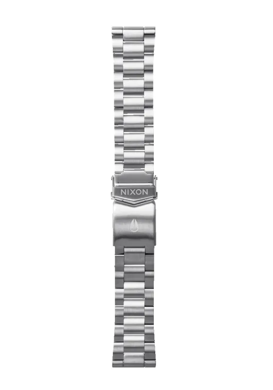 20mm Stainless Steel Band - All Silver sold by Nixon