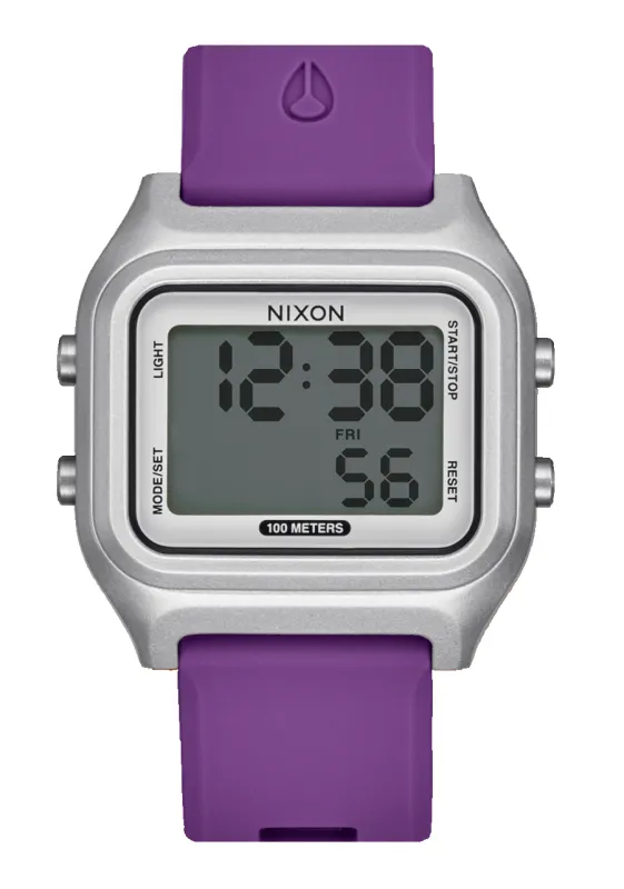 Ripper - Silver / Purple made by Nixon