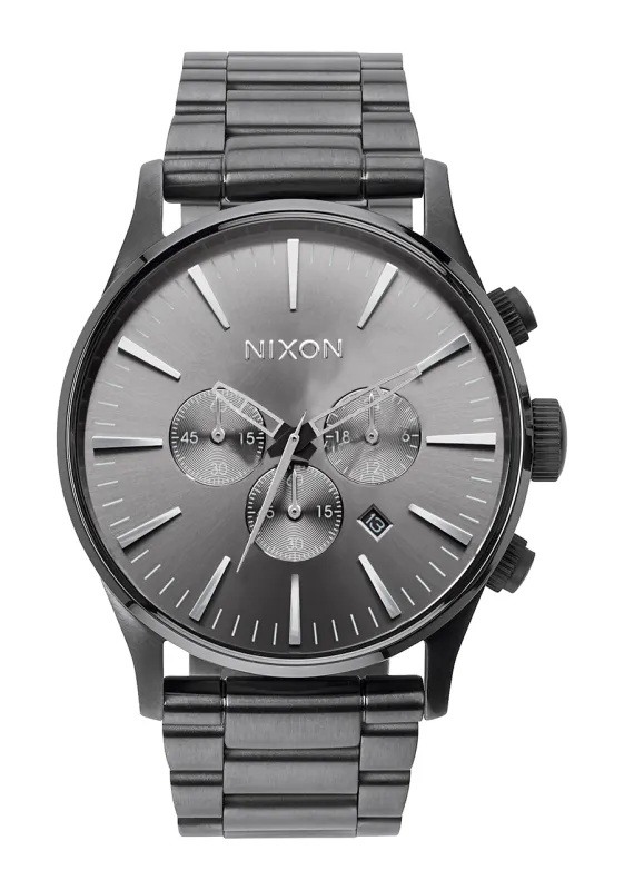 Sentry Chrono - All Gunmetal made by Nixon
