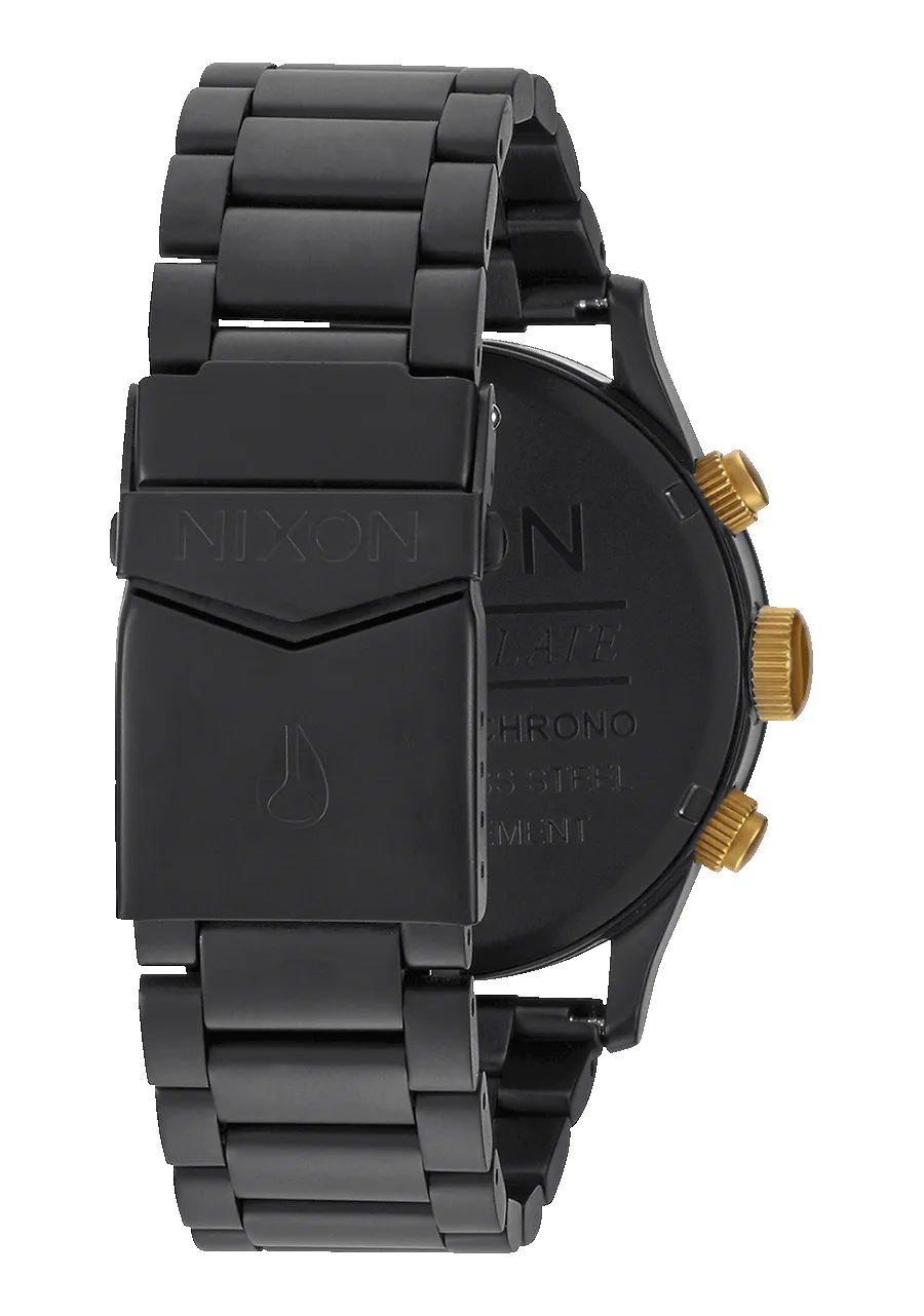 Sentry Chrono - Matte Black / Gold sold by Nixon product image thumbnail 3