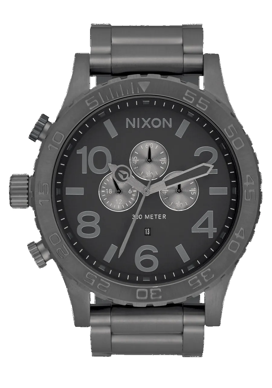 51-30 Chrono - All Gunmetal sold by Nixon
