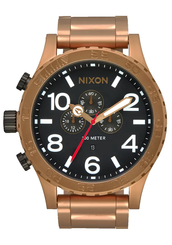 51-30 Chrono - Bronze / Black sold by Nixon