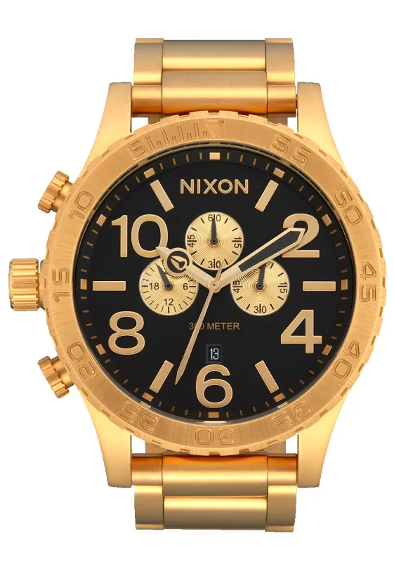 51-30 Chrono - All Gold / Black made by Nixon