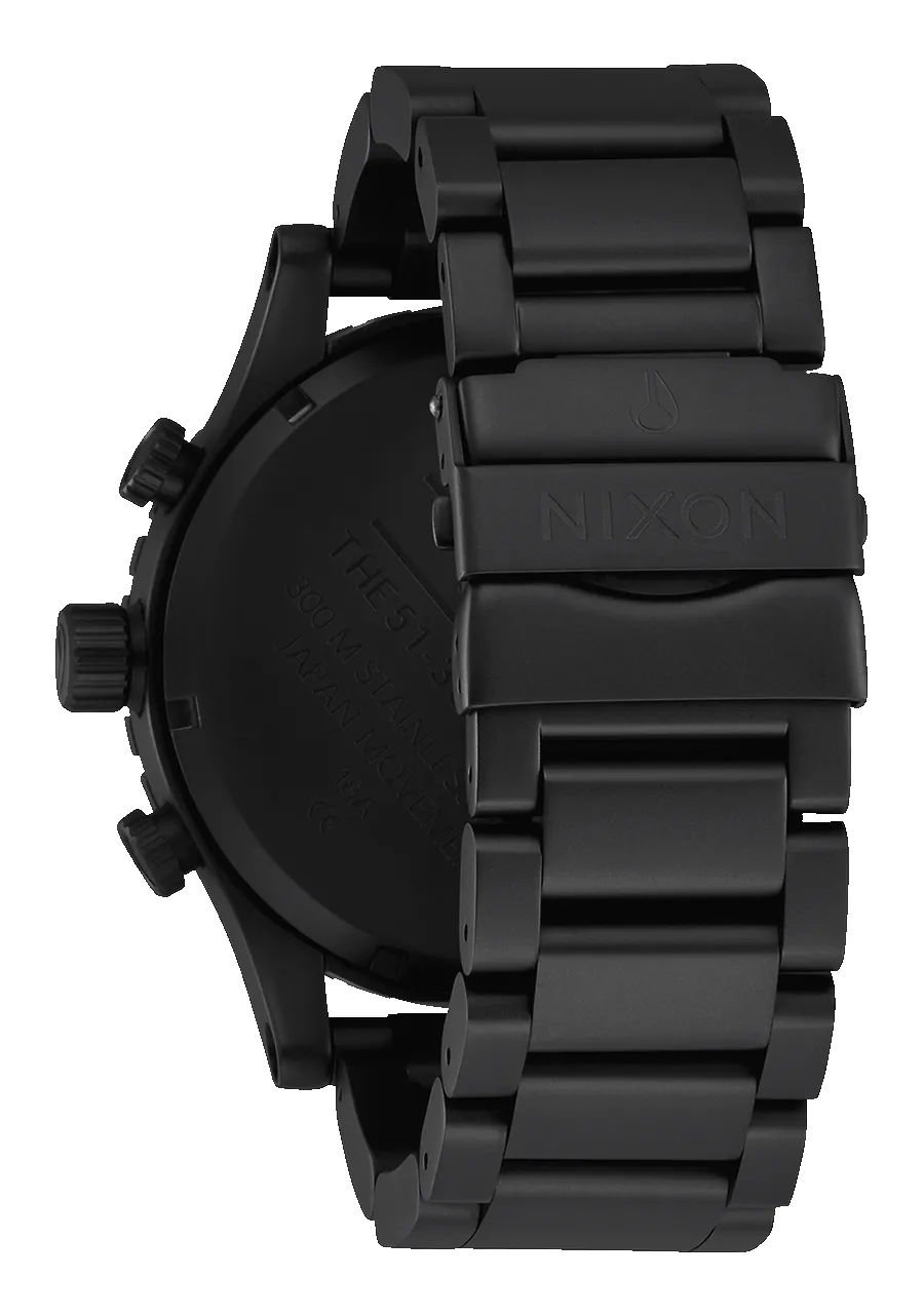 51-30 Chrono - All Matte Black / Black sold by Nixon product image thumbnail 4