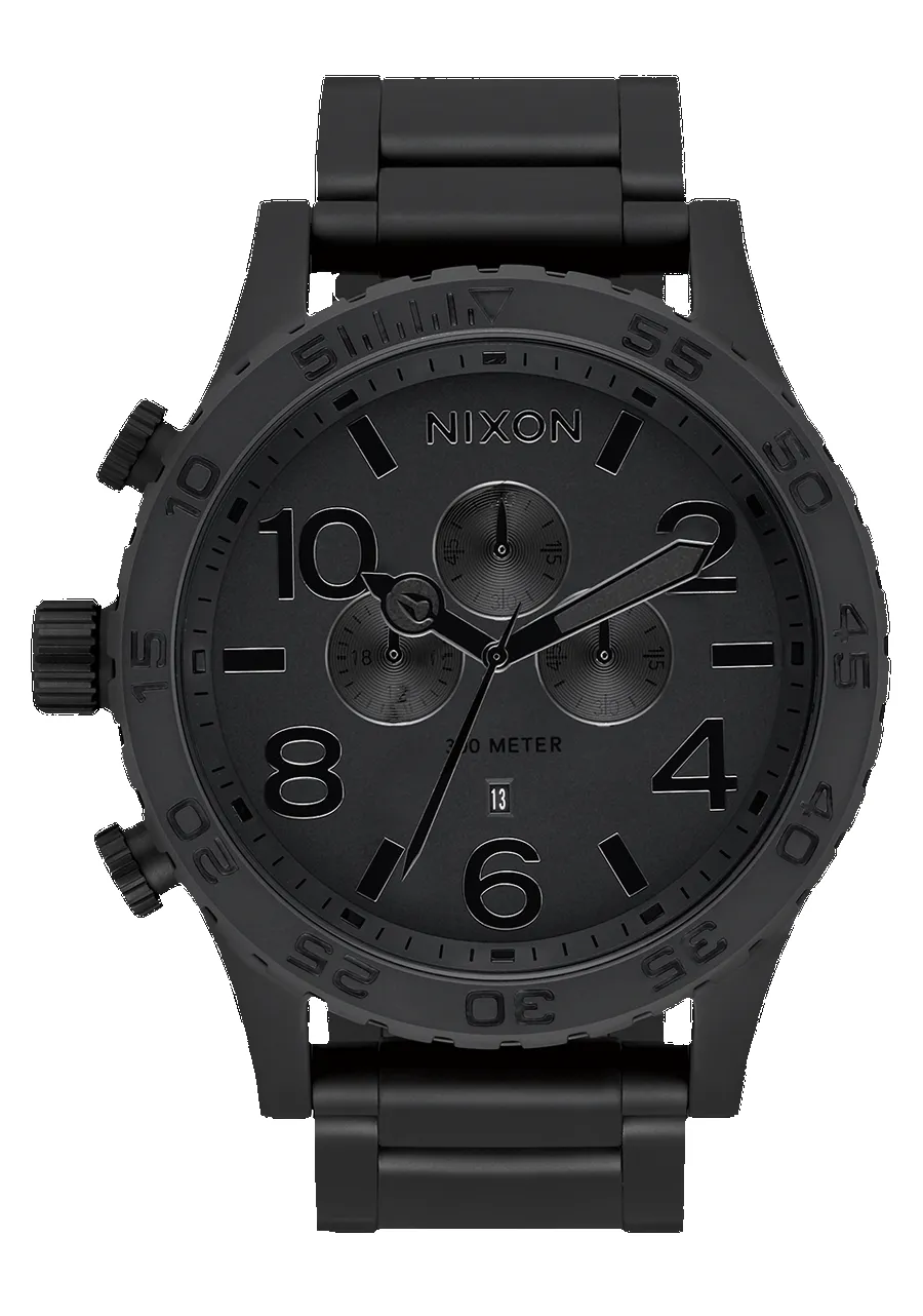 51-30 Chrono - All Matte Black / Black sold by Nixon