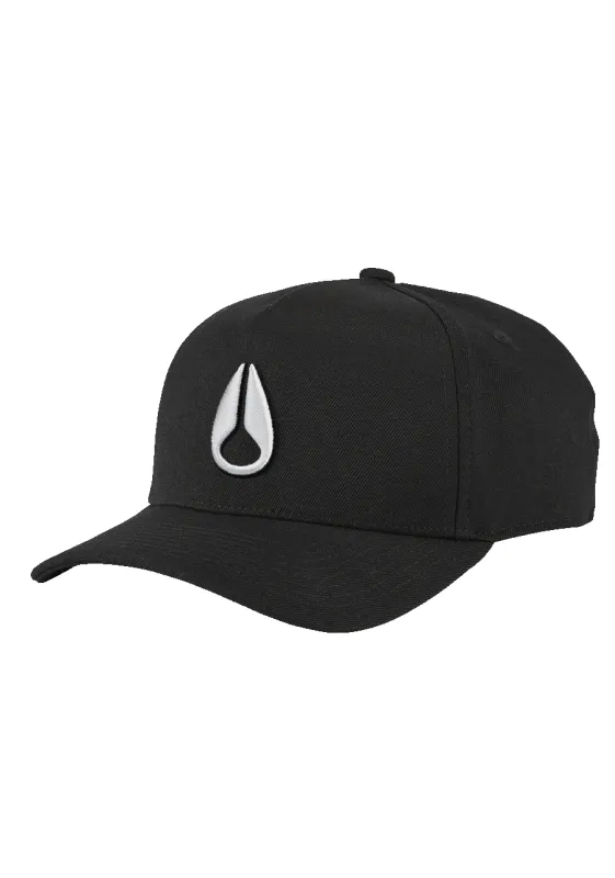 Deep Down Athletic Snapback - Black / White sold by Nixon