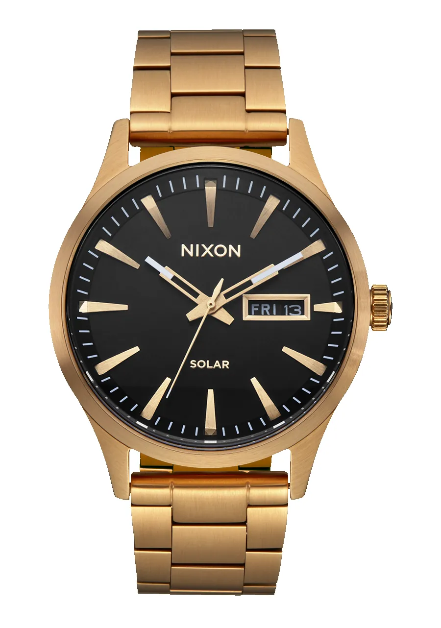Sentry Solar Stainless Steel - All Gold / Black sold by Nixon