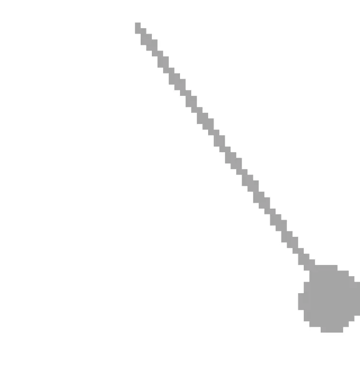 Arrow Seconds Hand - White sold by Nixon