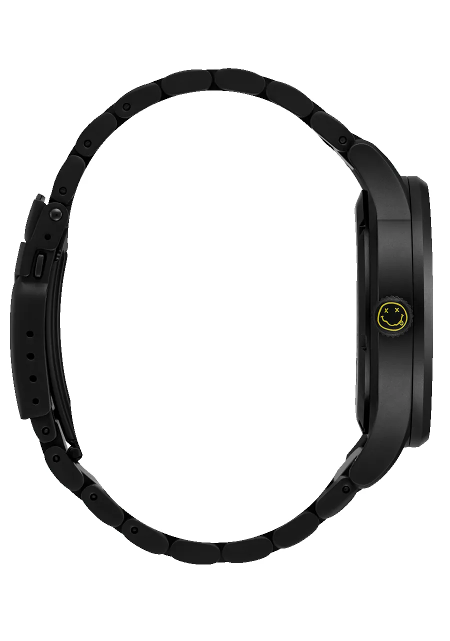 Nirvana Sentry Wobble - Matte Super Black / Blue sold by Nixon product image thumbnail 3