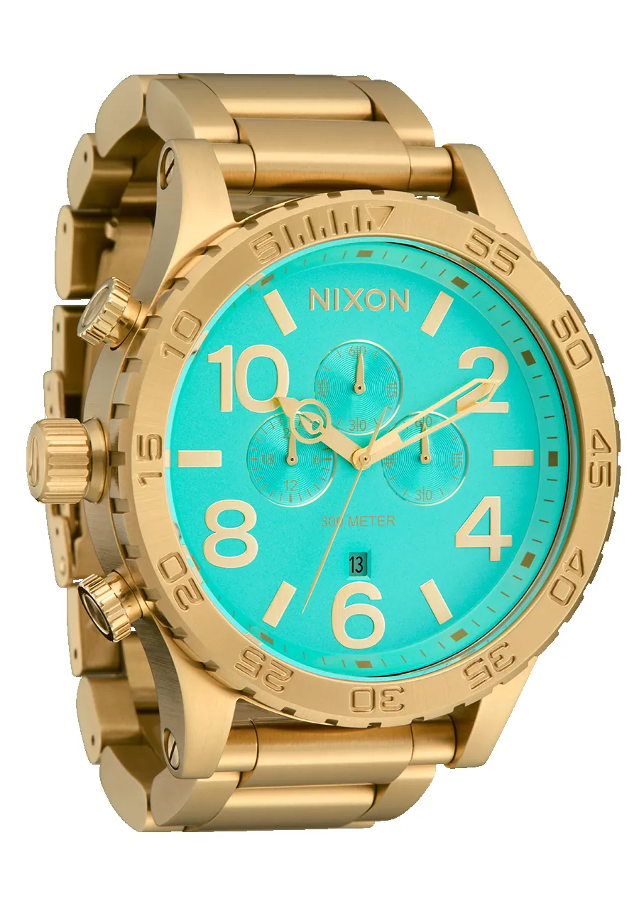 51-30 Chrono - Gold / Turquoise / Gold sold by Nixon product image thumbnail 2