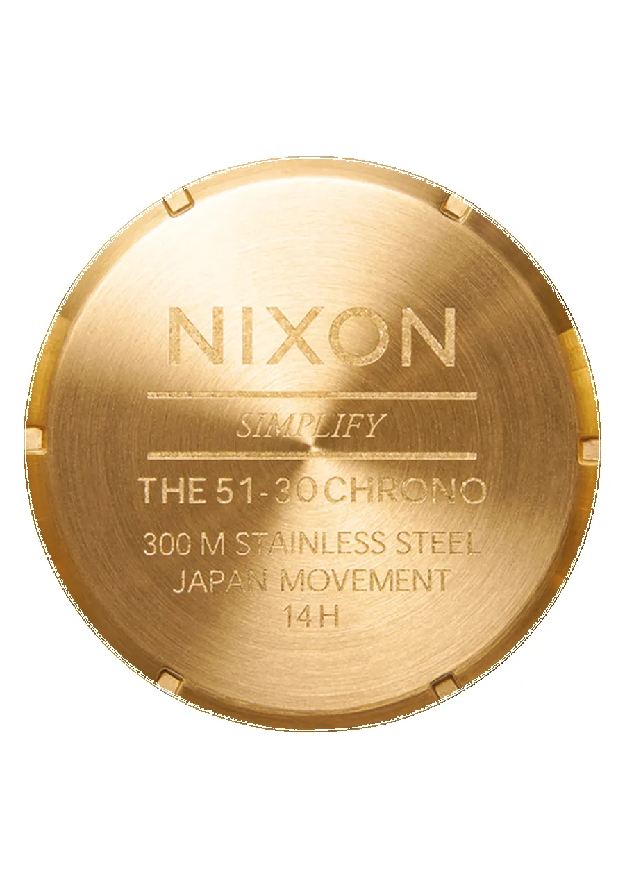 51-30 Chrono - Gold / Turquoise / Gold sold by Nixon product image thumbnail 5